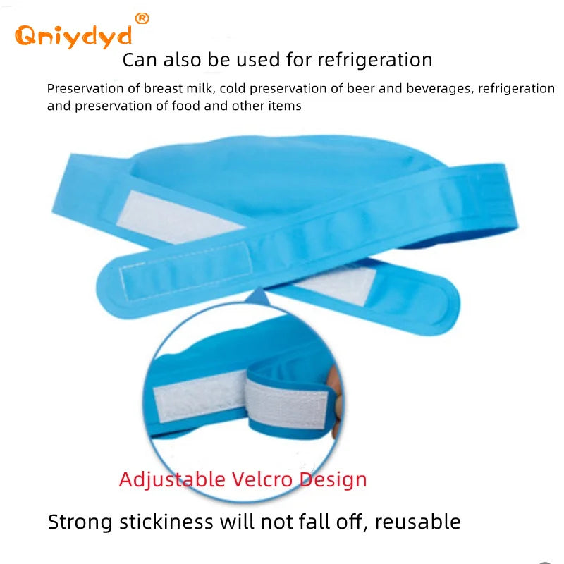 Reusable Hot & Cold Gel Headband Compress
