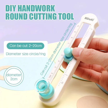 360° Rotating Circle Cutter for Paper & Crafts