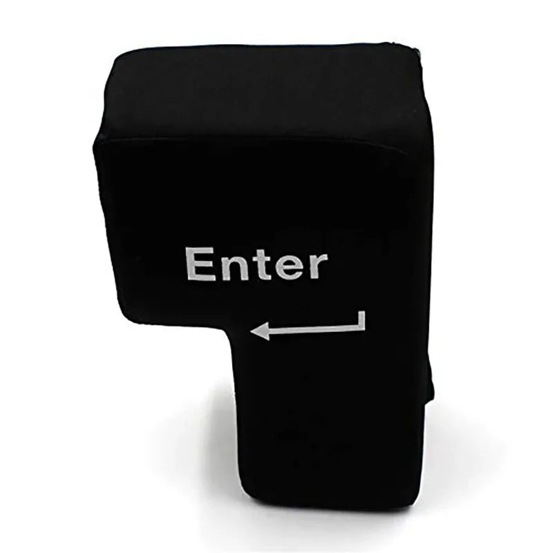 Oversized USB Enter Key Stress Relief Cushion