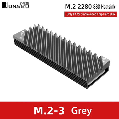TEUCER M.2 NVMe SSD Aluminum Heatsink Cooler
