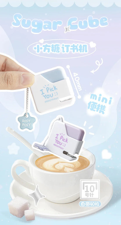 RosyPosy Mini Cube Stapler