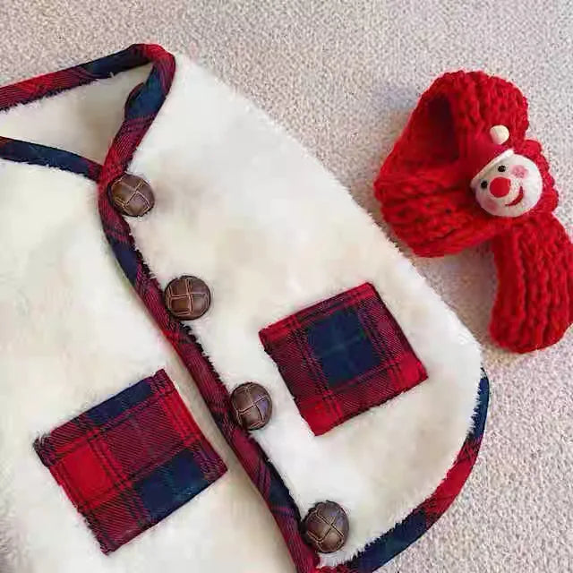 Christmas Knit Dog Sweater Vest