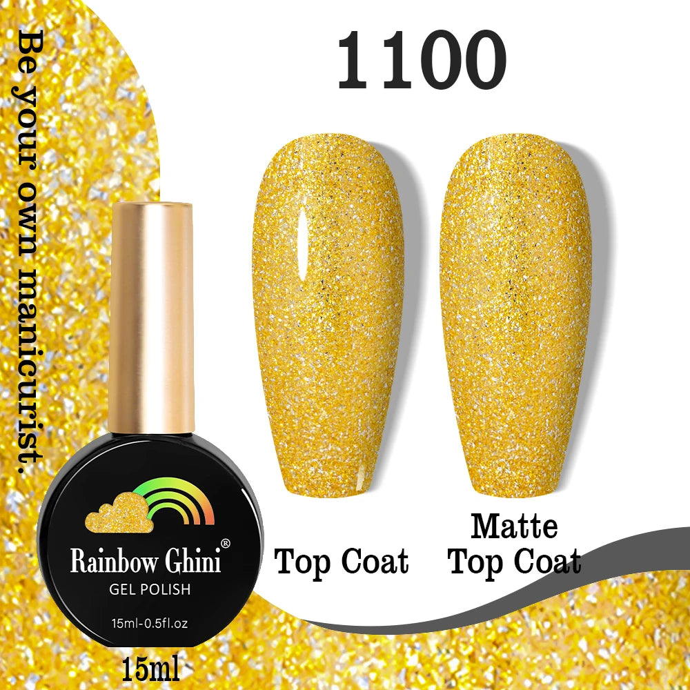 Rainbow Ghini 15ML HEMA & TPO Free Gel Nail Polish