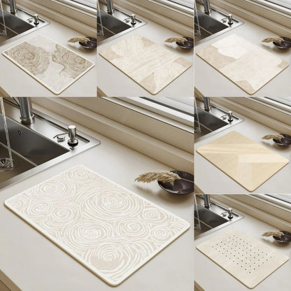 Diatom Mud Kitchen Drying Mat