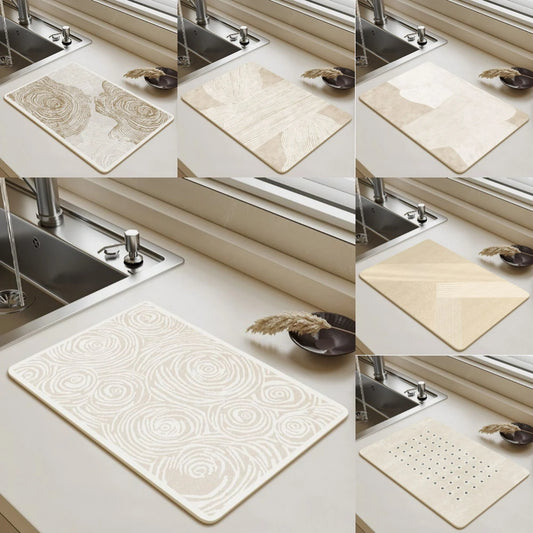 Diatom Mud Kitchen Drying Mat