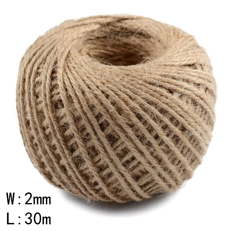 30/50/100Meters Natural Vintage Jute Rope Cord String