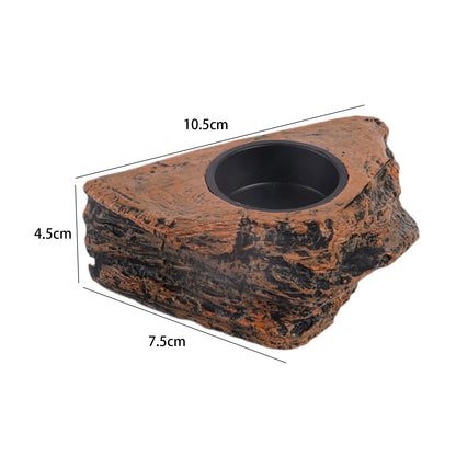 Magnetic Reptile Feeder Bowl for Terrarium Pets