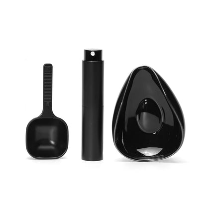 Leeseph Ceramic Coffee Bean Dosing Cup & RDT Spray Bottle Set