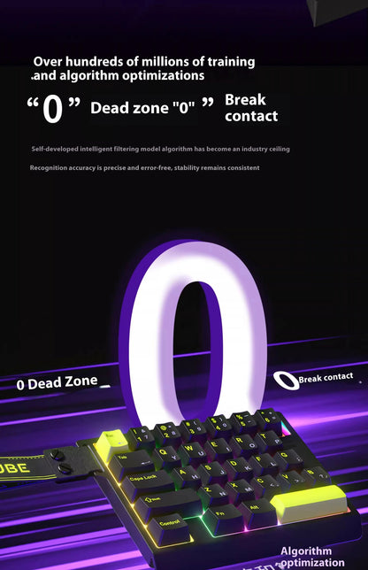 Magnetic Switch Single-Handed Mechanical Gaming Keyboard