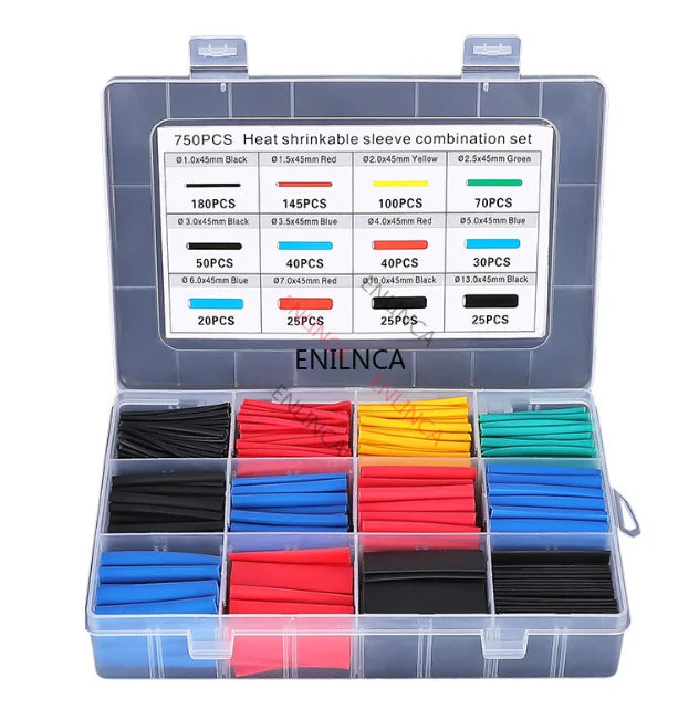 Heat Shrink Tubing Assortment Kit