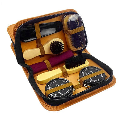 Portable Professional Shoe Care Kit