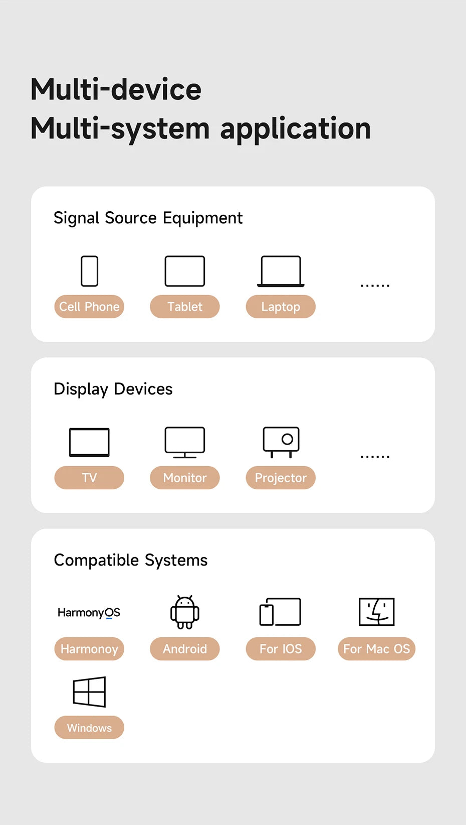 Hagibis Wireless Display Dongle