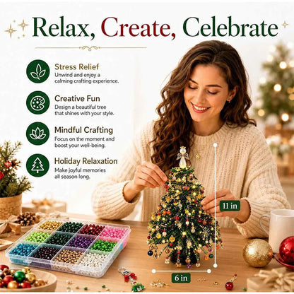 DIY Beaded Christmas Tree Kit