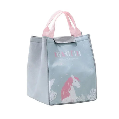 Kids Insulated Lunch Bag with Thermal Cooler Lining