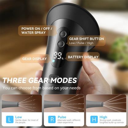 Electric Water Powered Ear Wax Removal System