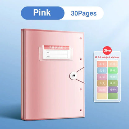 A3 Large Capacity File Folder