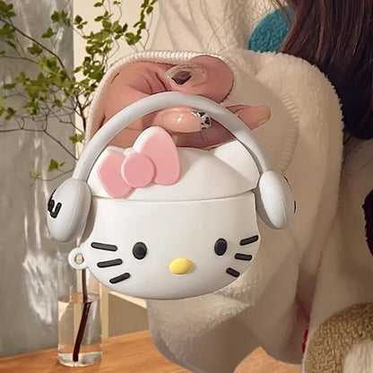 Anime Silicone Headphone Case Cute Cartoon Cat for Apple AirPods 1 2 3 Pro 2