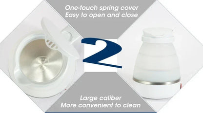Mini Foldable 600ml Electric Kettle