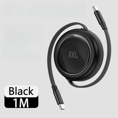 100W Fast Charging Type C Cable for IPhone 15