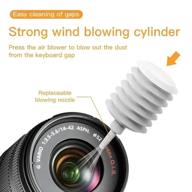 Electronics Air Blower & Cleaning Brush Kit