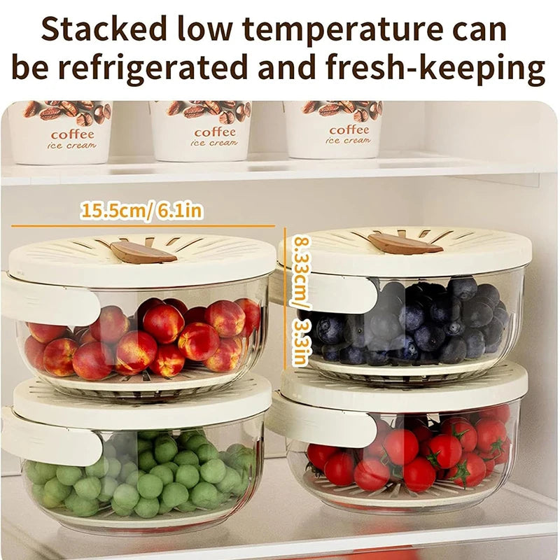 2-in-1 Fruit Strainer Bowl