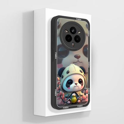 Cute Floral Silicone Case for Realme 14 Pro Series