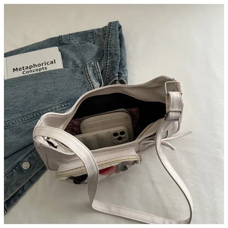 Y2K Transparent Ita Shoulder Bag