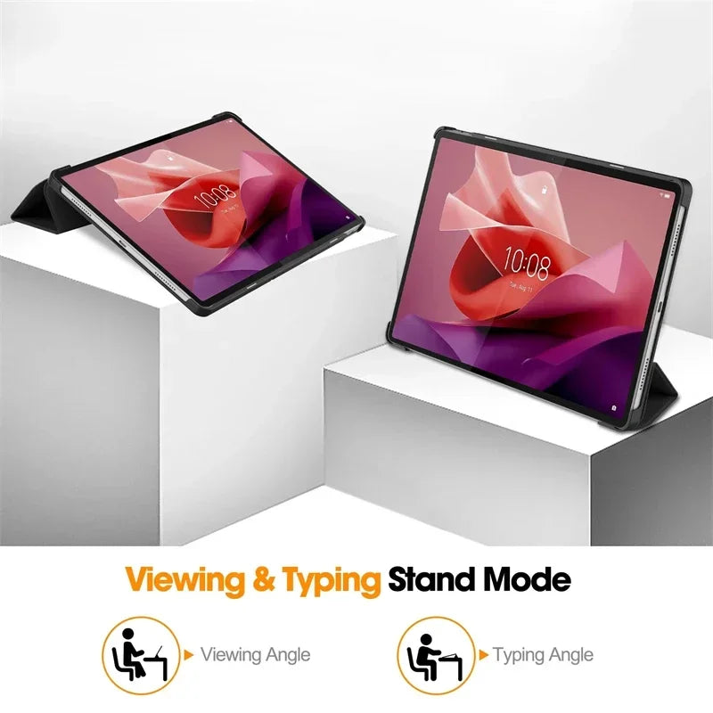 Lenovo Tab P12 12.7" Magnetic Tri-Fold Tablet Case