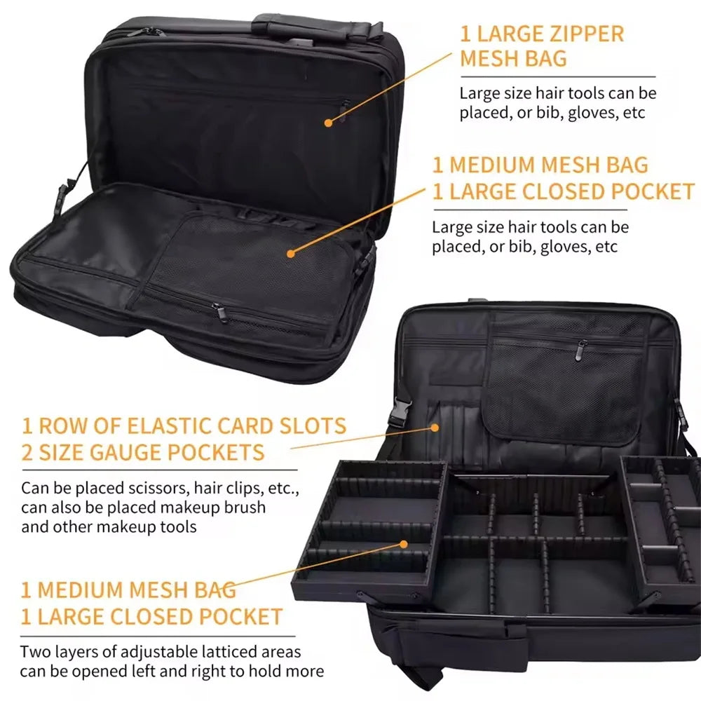 Professional Makeup Artist Travel Backpack