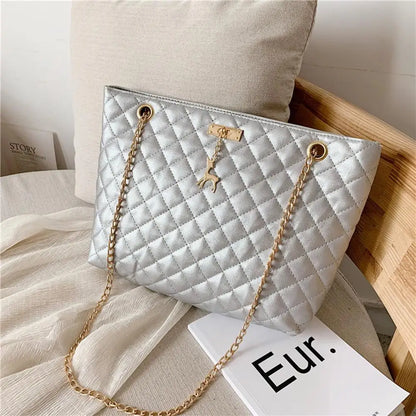 PU Leather Women Shoulder Bag