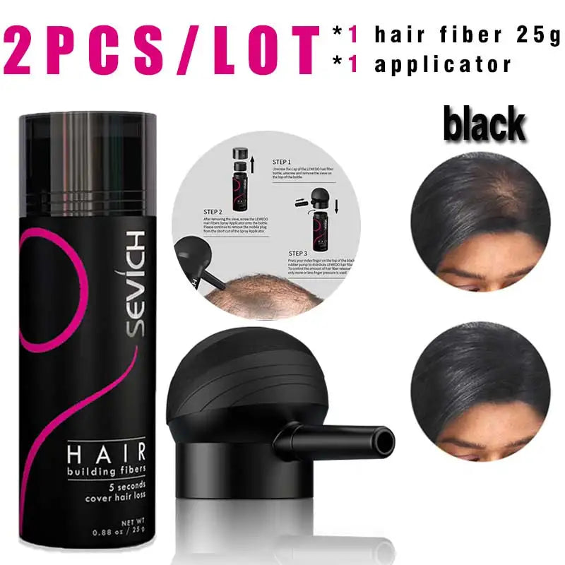 SEVICH Hair Building Fibers Set
