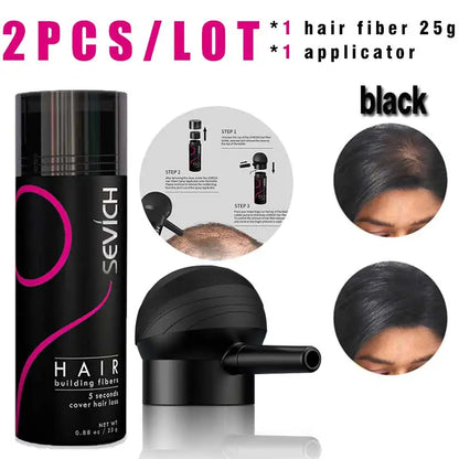 SEVICH Hair Building Fibers Set