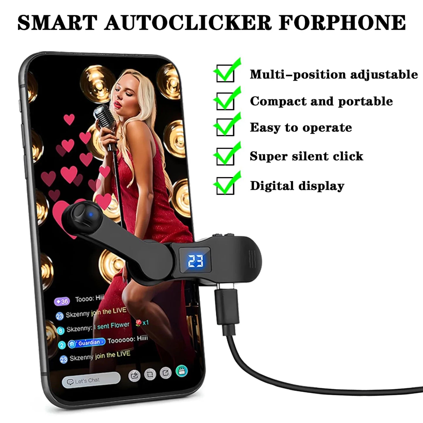 Auto Screen Clicker Touch Simulator for Smartphones