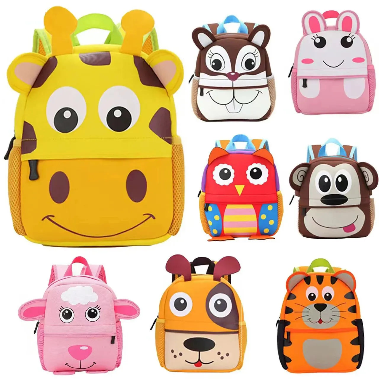 Cute Zoo Baby Backpack