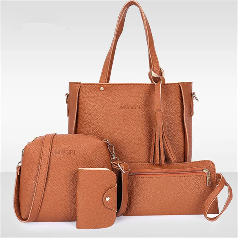 Women’s Handbag & Crossbody Bag Set