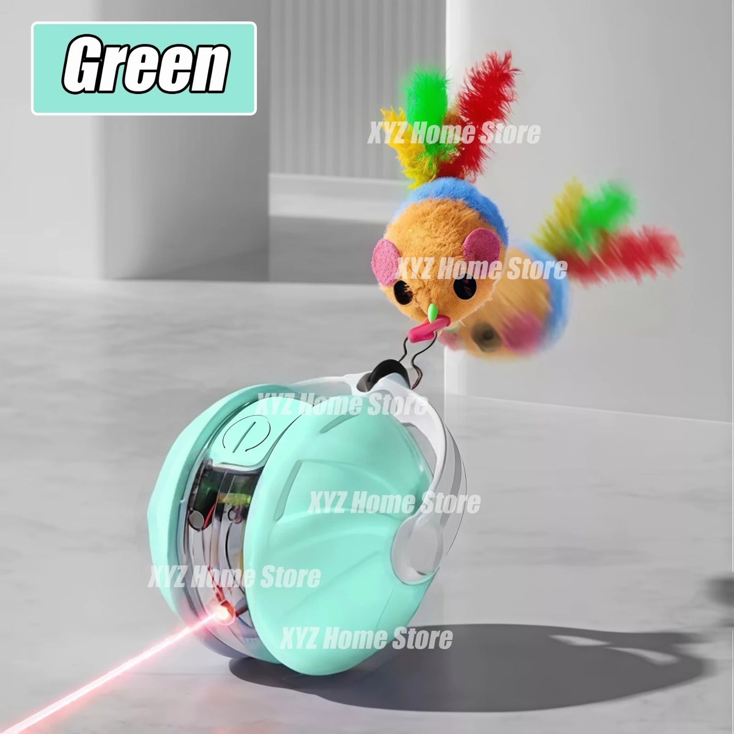 Rechargeable Automatic Rolling Ball Cat Toy