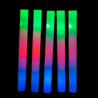 LED Flashing Foam Glow Sticks for Parties, Weddings & Events