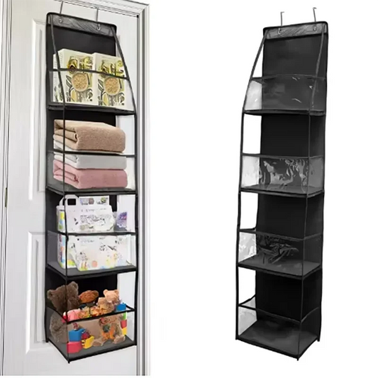 4/6-Tier Hanging Fabric Storage Organiser