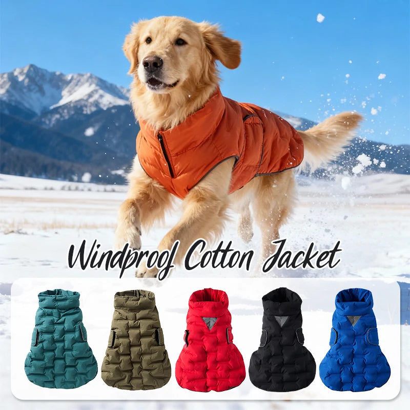 Dog Winter Padded Vest