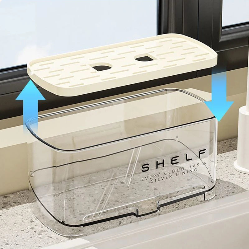 Self-Draining Kitchen Sink Organiser