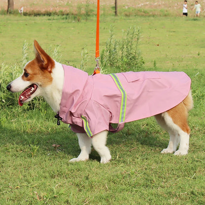 Waterproof Reflective Dog Raincoat
