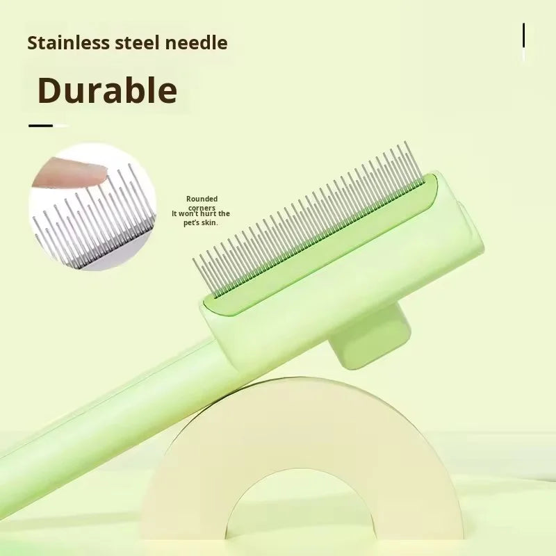 Self-Cleaning Pet Shedding Comb