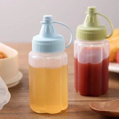 4-Pack Mini Sauce Squeeze Bottles