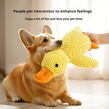 Calming Duck Plush Dog Toy