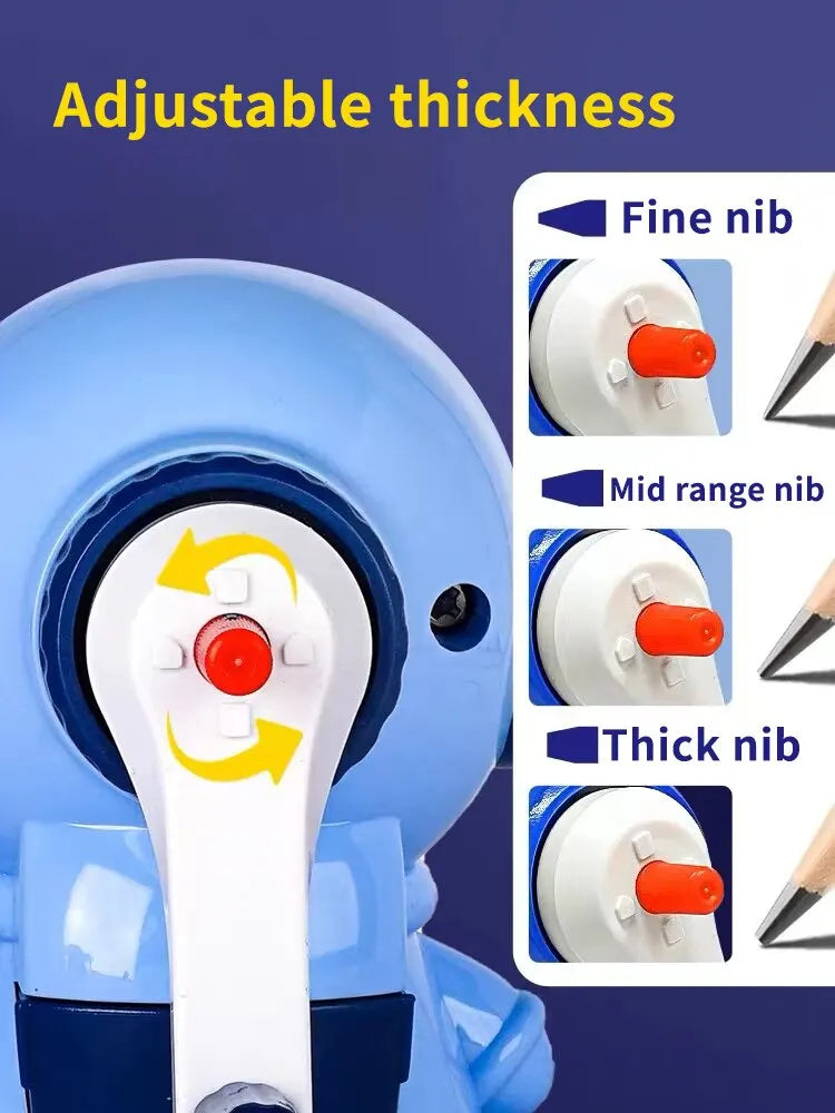 Astronaut Hand Crank Pencil Sharpener