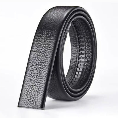 Men’s No-Buckle Cowskin Belt