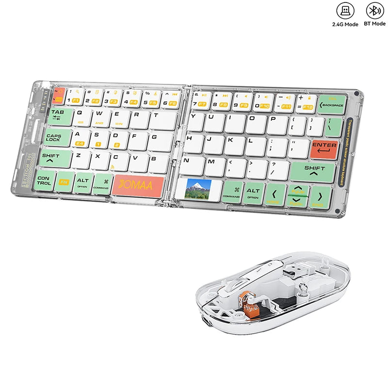 Foldable Bluetooth Keyboard & Mouse Combo