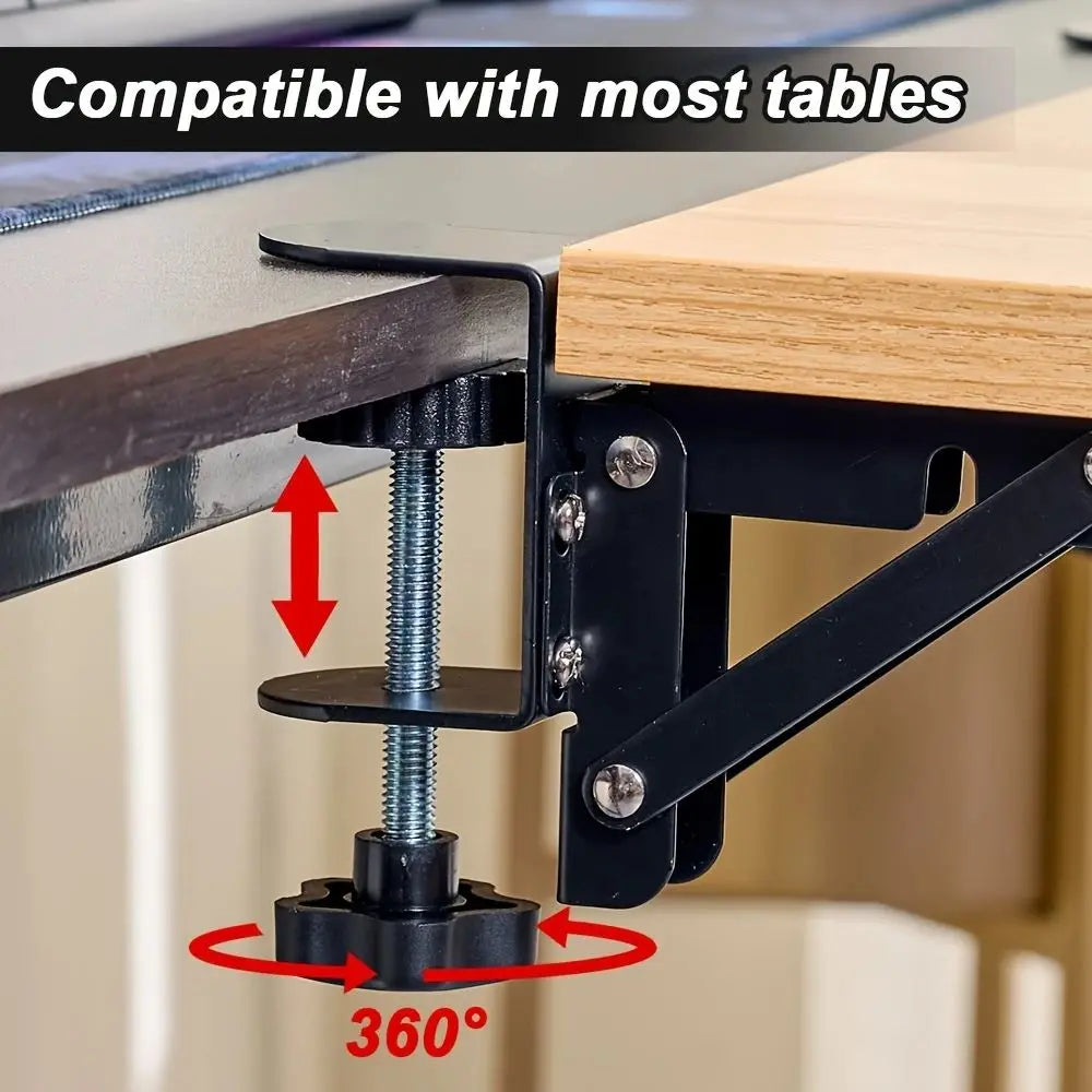 Foldable Desk Arm Support Tray