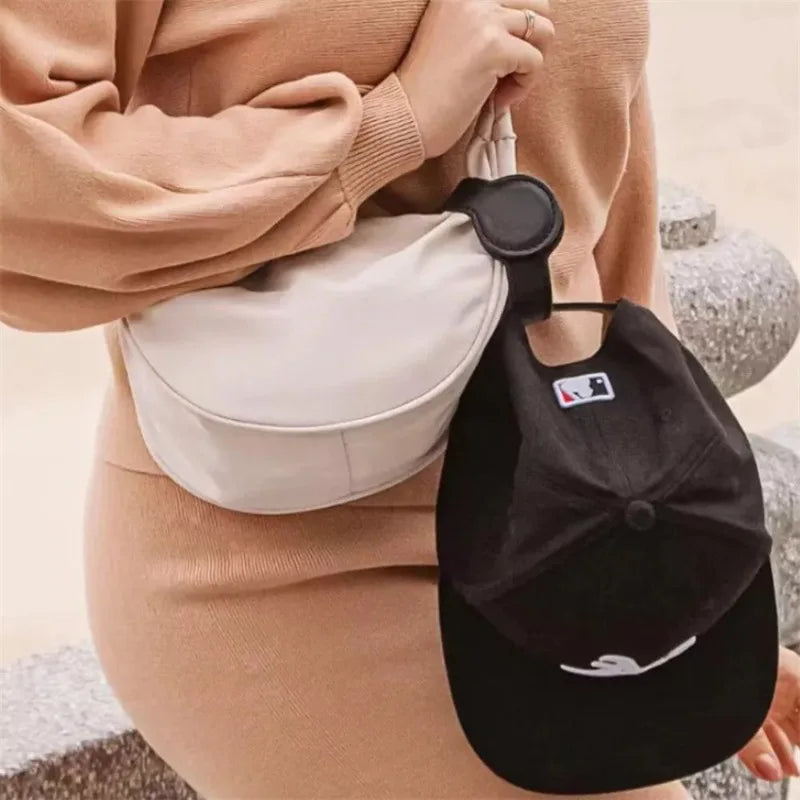 Magnetic Leather Hat & Bag Clip