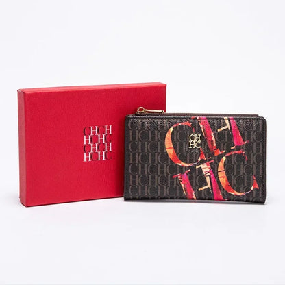 Luxury PU Leather Women’s Wallet with Artistic Print